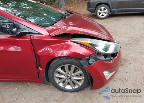 2016 Hyundai Elantra Se из США, поврежденный, VIN 5NPDH4AEXGH786379